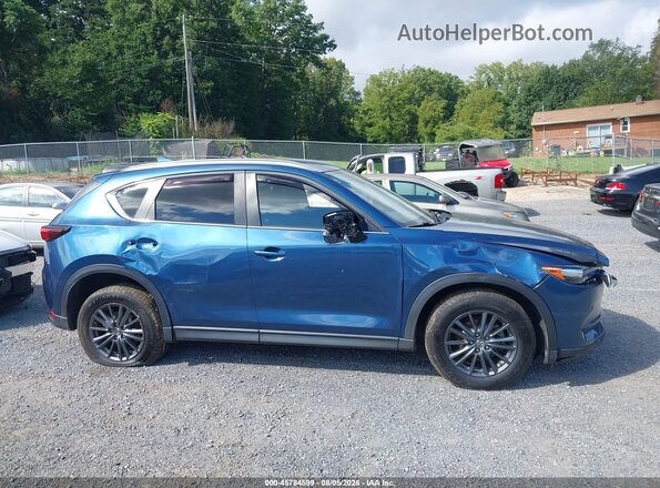 JM3KFBCM3L0838990 2020 MAZDA CX-5 Blue Widok zestawu wskaźników