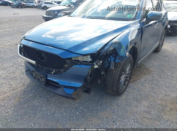 JM3KFBCM3L0838990 2020 MAZDA CX-5 Blue Widok z przodu