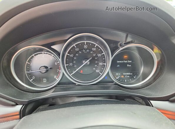 JM3KFBCM3M0337602 2021 MAZDA CX-5 Белый Вид щитка приборов
