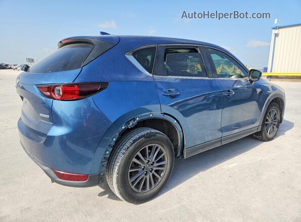 JM3KFBCM3M0460350 2021 MAZDA CX-5 Blue უკანა მარჯვენა