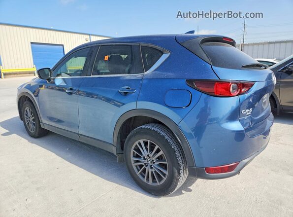 JM3KFBCM3M0460350 2021 MAZDA CX-5 Blue უკანა მარცხენა