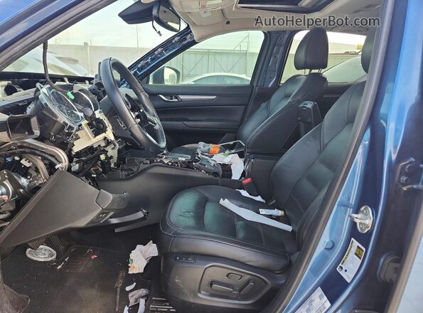 JM3KFBCM3M0460350 2021 MAZDA CX-5 Blue წინა სალონის ხედი