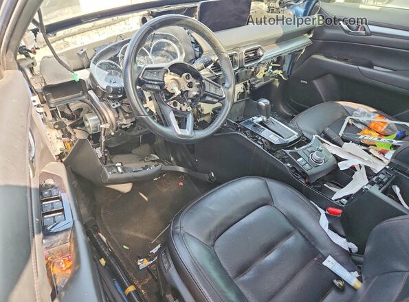 JM3KFBCM3M0460350 2021 MAZDA CX-5 Blue წინა პანელის ხედი