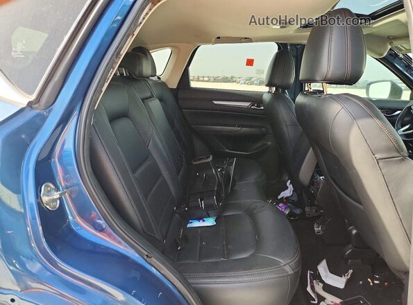 JM3KFBCM3M0460350 2021 MAZDA CX-5 Blue უკანა სალონის ხედი