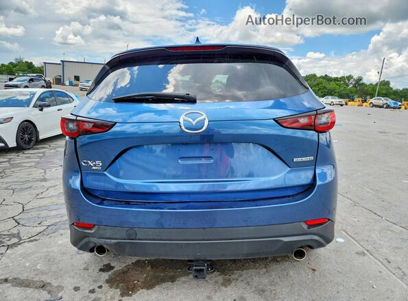 JM3KFBCM3N0569571 2022 MAZDA CX-5 Blue Հետևի տեսք