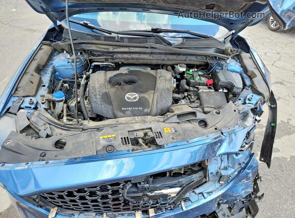 JM3KFBCM3N0569571 2022 MAZDA CX-5 Blue Շարժիչի բաժամունքի տեսք