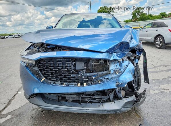 JM3KFBCM3N0569571 2022 MAZDA CX-5 Blue Դիմացի տեսք