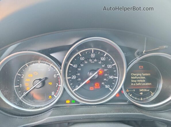 JM3KFBCM3P0110124 2023 MAZDA CX-5 Gray Widok zestawu wskaźników
