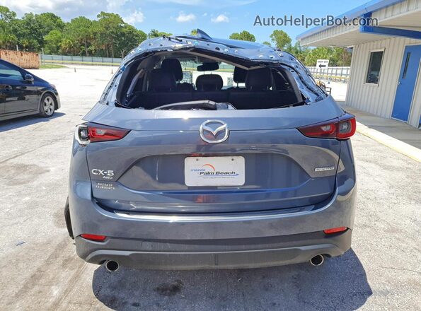 JM3KFBCM3S0570781 2025 MAZDA CX-5 Gray Widok z tyłu