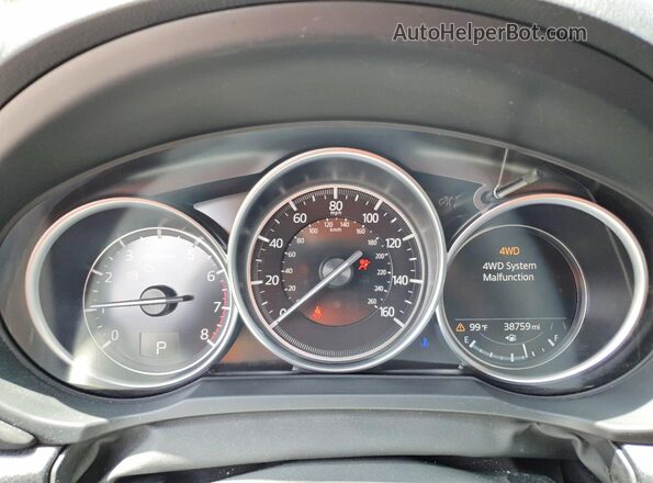 JM3KFBCM3S0570781 2025 MAZDA CX-5 Gray Widok zestawu wskaźników