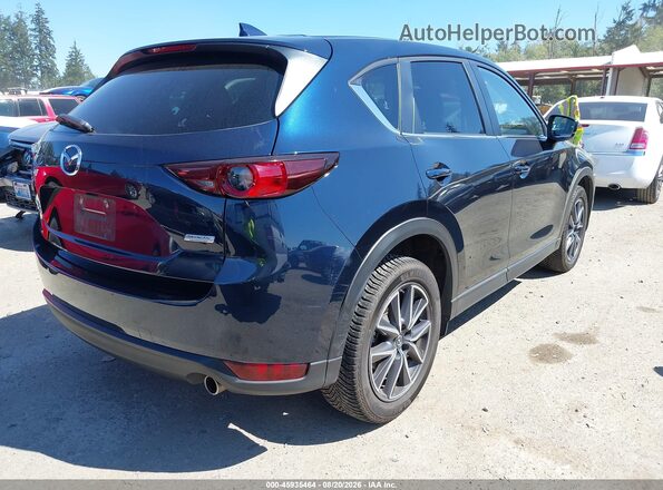 JM3KFBCM4J0374959 2018 MAZDA CX-5 Синий Задняя правая четверть