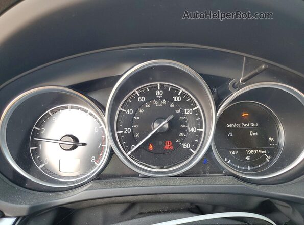 JM3KFBCM4K1662394 2019 MAZDA CX-5 Silver Вид щитка приладів