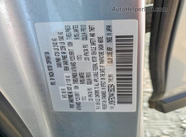 JM3KFBCM4K1662394 2019 MAZDA CX-5 Silver Вид наклейки з VIN-кодом