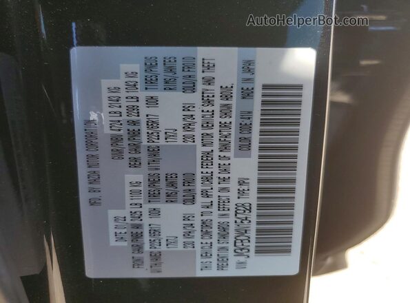 JM3KFBCM4N1547928 2022 MAZDA CX-5 Black Widok naklejki z numerem VIN