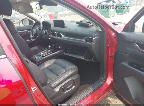 JM3KFBCM4N1592108 2022 MAZDA CX-5 Red Widok wnętrza z przodu
