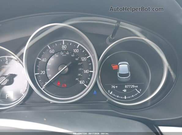 JM3KFBCM5L0747705 2020 MAZDA CX-5 Black Vista de los asientos traseros