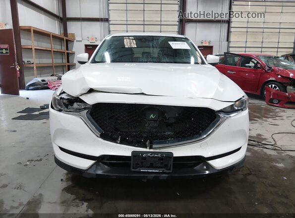 JM3KFBCM5L0789484 2020 MAZDA CX-5 White ხელსაწყოთა პანელის ხედი