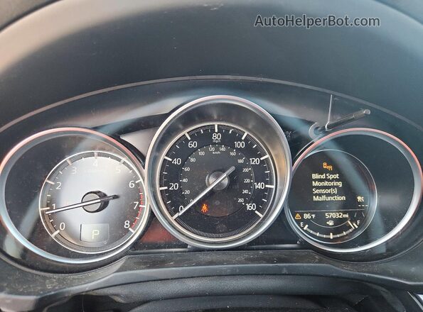 JM3KFBCM5N0608094 2022 MAZDA CX-5 Black Սարքավորումների վահանակի տեսք