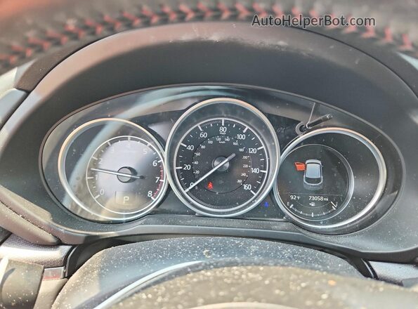 JM3KFBCM5P0149636 2023 MAZDA CX-5 Blue Вид щитка приладів