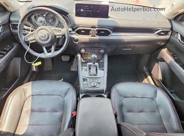 JM3KFBCM5P0149636 2023 MAZDA CX-5 Blue Вид панелі приладів