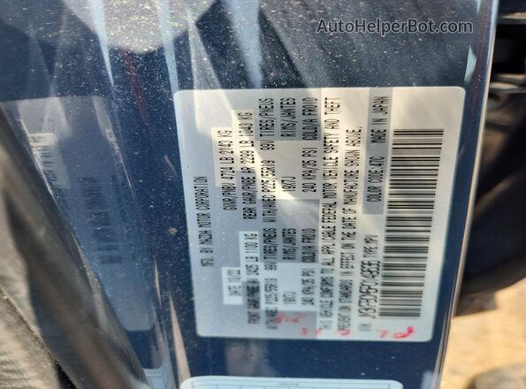 JM3KFBCM5P0149636 2023 MAZDA CX-5 Blue Вид наклейки з VIN-кодом