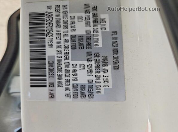 JM3KFBCM5P0188422 2023 MAZDA CX-5 Белый Панорамный вид салона 360°