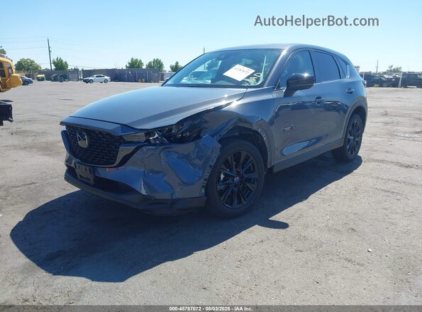 JM3KFBCM5P0208281 2023 MAZDA CX-5 Blue Առջևի ձախ երեք քառորդ տեսարան