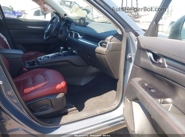 JM3KFBCM5P0208281 2023 MAZDA CX-5 Blue Սալոնի դիմացի տեսք