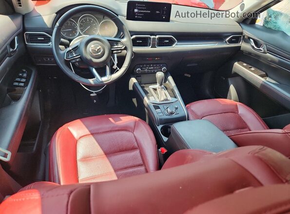 JM3KFBCM5R0392429 2024 MAZDA CX-5 Blue Вид панелі приладів