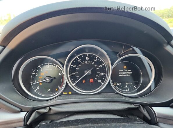 JM3KFBCM5S0705646 2025 MAZDA CX-5 Black Вид щитка приладів
