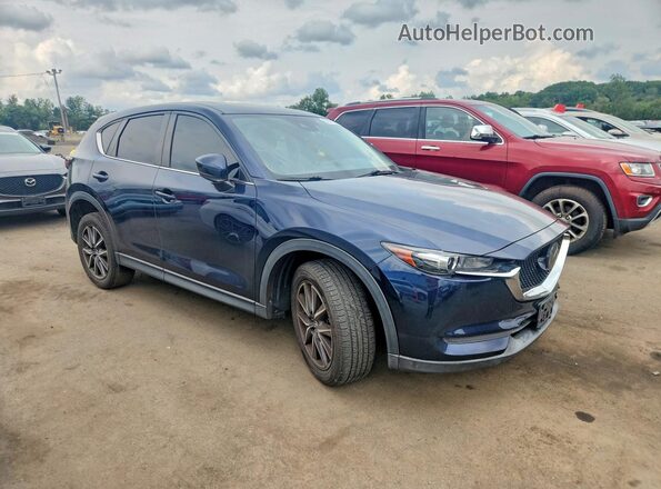 JM3KFBCM6J0471306 2018 MAZDA CX-5 Blue Առջևի աջ