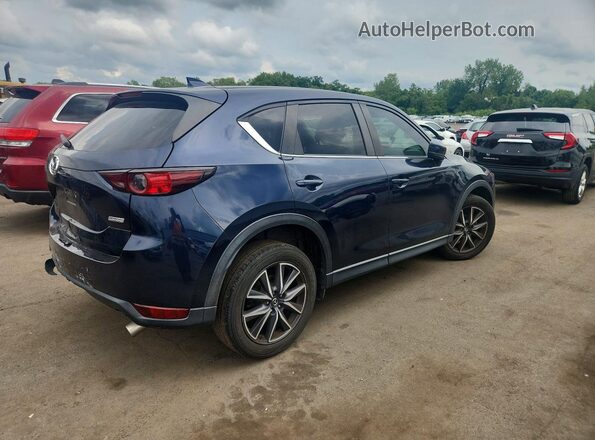 JM3KFBCM6J0471306 2018 MAZDA CX-5 Blue Հետևի աջ