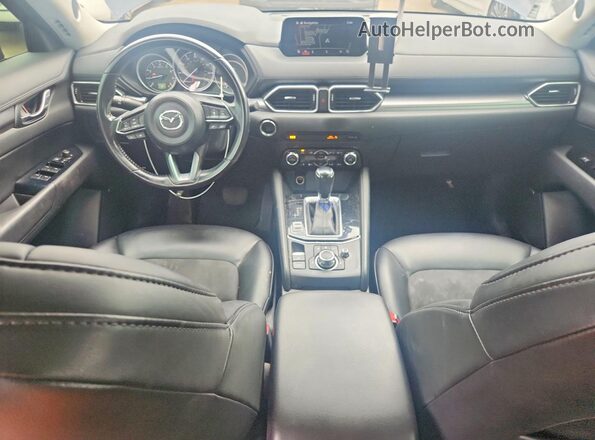 JM3KFBCM6J0471306 2018 MAZDA CX-5 Blue Առջևի վահանակի տեսք