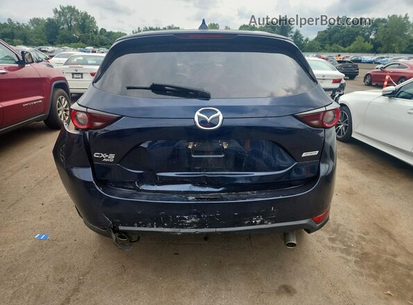 JM3KFBCM6J0471306 2018 MAZDA CX-5 Blue Հետևի տեսք