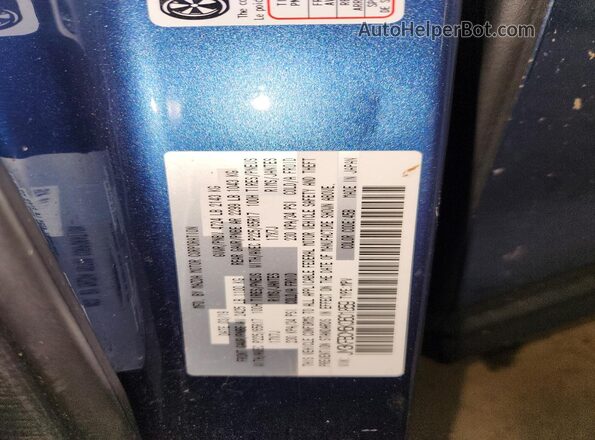 JM3KFBCM6K0601859 2019 MAZDA CX-5 Синий Вид наклейки с VIN-кодом