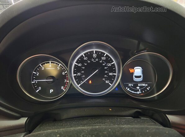 JM3KFBCM6K0601859 2019 MAZDA CX-5 Синий Вид щитка приборов
