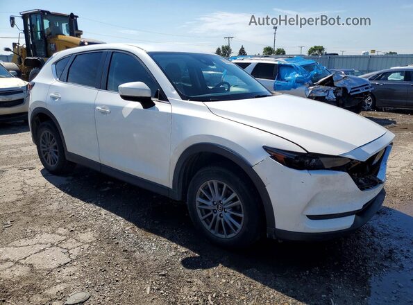 JM3KFBCM6K1507376 2019 MAZDA CX-5 Белый Передняя правая четверть