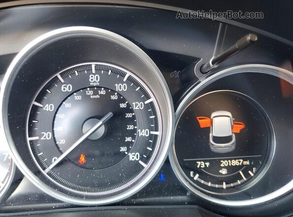 JM3KFBCM6K1507376 2019 MAZDA CX-5 Белый Вид щитка приборов