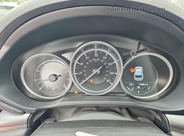 JM3KFBCM6L0722439 2020 MAZDA CX-5 Gray Вид щитка приладів