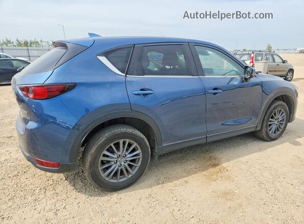 JM3KFBCM6L0745977 2020 MAZDA CX-5 Blue Trasero derecho