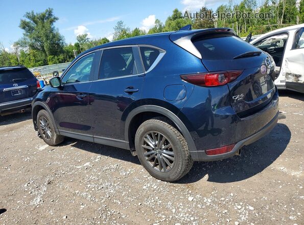 JM3KFBCM6L0765226 2020 MAZDA CX-5 Blue უკანა მარცხენა