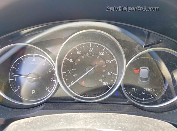 JM3KFBCM6L0765226 2020 MAZDA CX-5 Blue ხელსაწყოთა პანელის ხედი