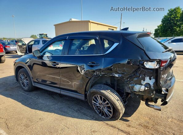 JM3KFBCM6L0827840 2020 MAZDA CX-5 Black უკანა მარცხენა