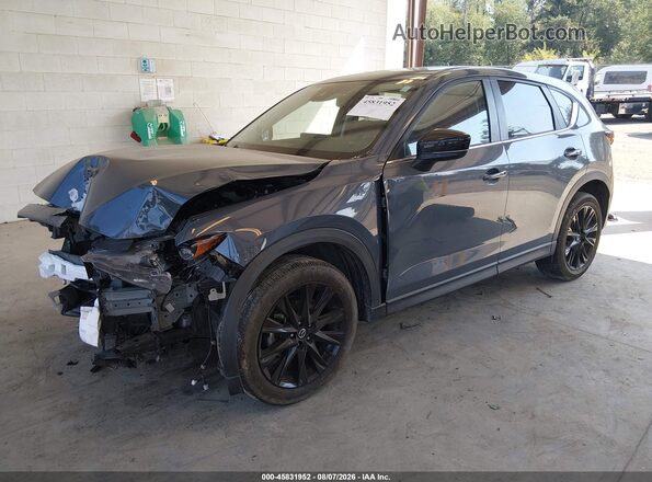 JM3KFBCM6M0373753 2021 MAZDA CX-5 Blue Przód lewy