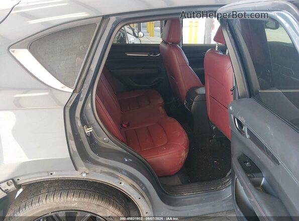 JM3KFBCM6M0373753 2021 MAZDA CX-5 Blue Widok naklejki z numerem VIN