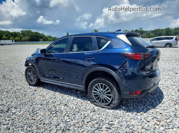 JM3KFBCM6M0470273 2021 MAZDA CX-5 Blue Rear left