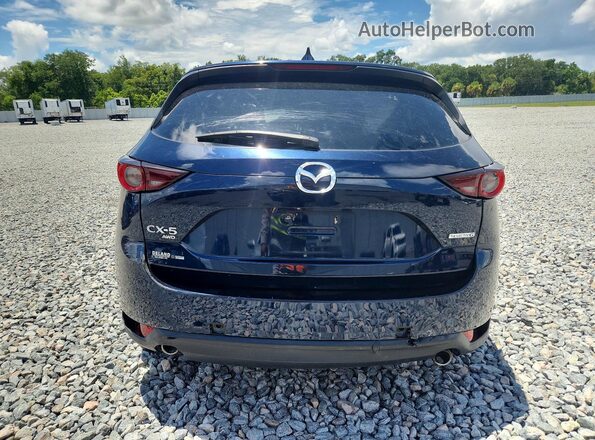 JM3KFBCM6M0470273 2021 MAZDA CX-5 Blue Rear view