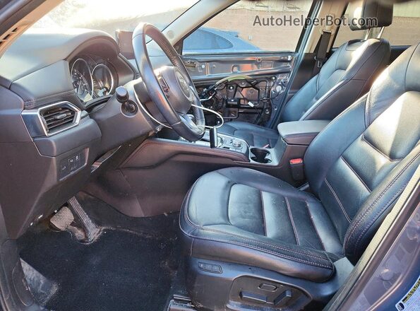 JM3KFBCM6N0528531 2022 MAZDA CX-5 Gray Widok wnętrza z przodu