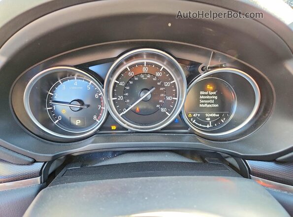 JM3KFBCM6N0528531 2022 MAZDA CX-5 Gray Widok zestawu wskaźników