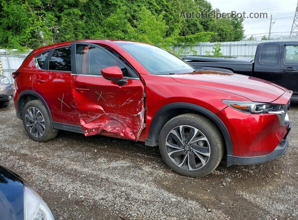 JM3KFBCM6N0546849 2022 MAZDA CX-5 Red Передня права чверть